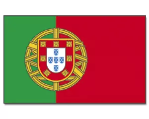 Portugisisk flagga 90 X 150cm.